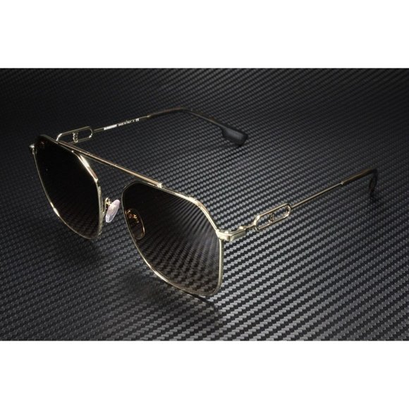 Burberry Light Gold 57mm Women's Sunglasses